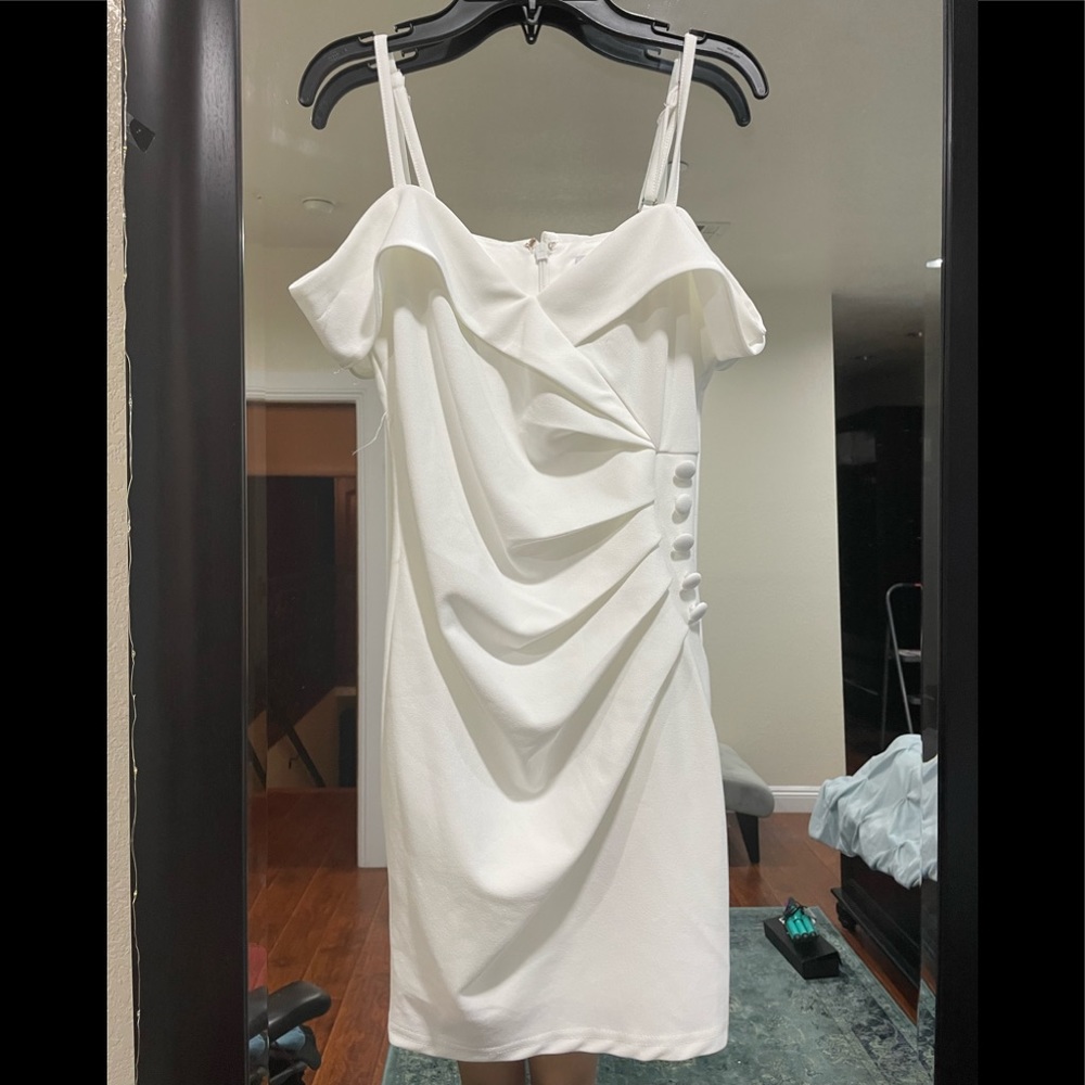 Fashion nova white dress